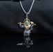Jai Hanuman Gold-Silver Pendant with Chain