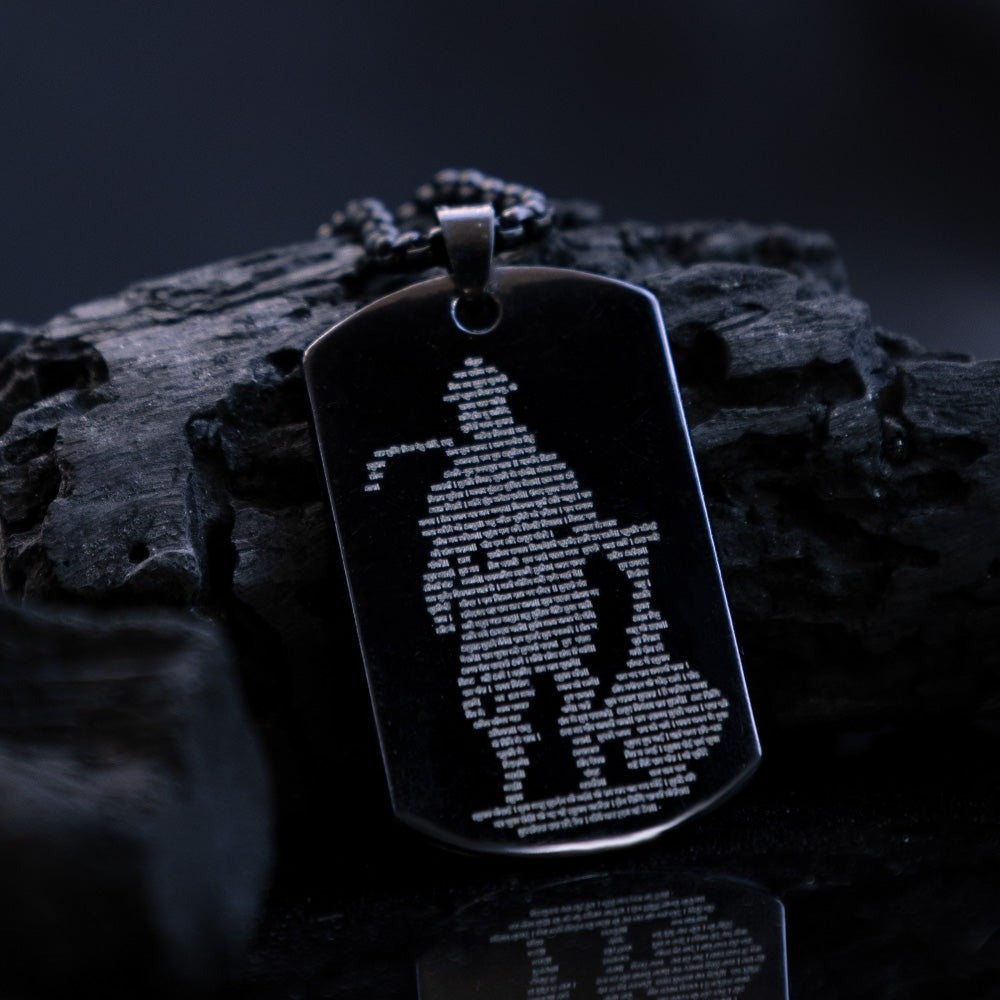 Hanuman Chalisa Pendant (Blessing & Protection)